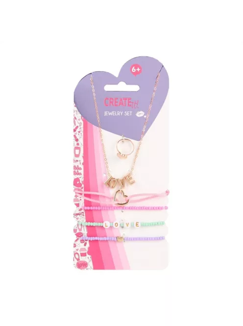 Canenco Create it! Jewelry ékszer szett - Love