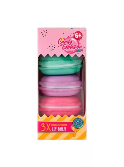 Canenco Create It! Ajakbalzsam macaron 3 db