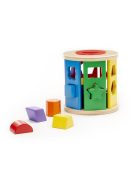 Melissa & Doug Fa készségfejlesztő játék, Gurulós formarendező