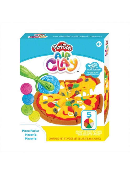 Play-Doh Air Clay levegőre száradó gyurma - pizza készítés