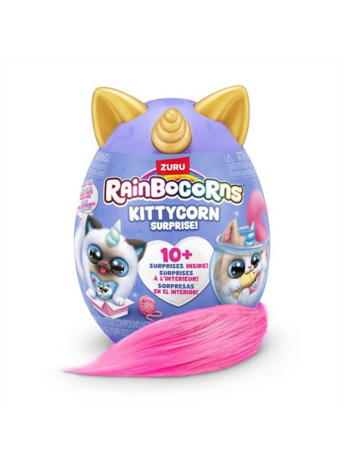 Rainbocorns Pocket Kittycorn meglepetés cica plüss, kicsi, 1 db - többféle