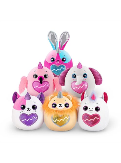 Rainbocorns Eggzania meglepetés tojás plüssel, 1 db - többféle