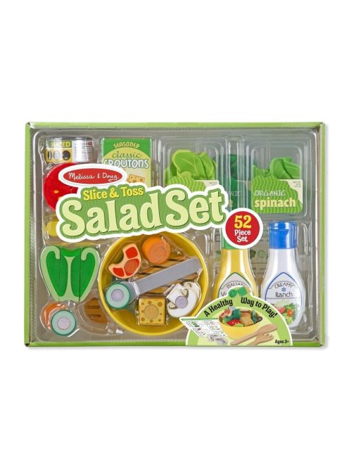 Melissa & Doug Sütés-főzés, Saláta szett