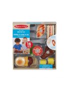 Melissa & Doug, sütés-főzés, grill és bbq készlet