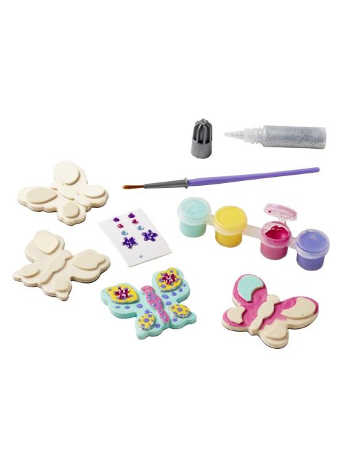 Melissa & Doug Kreatív játék, Fa hűtőmágnes készítés, pillangó