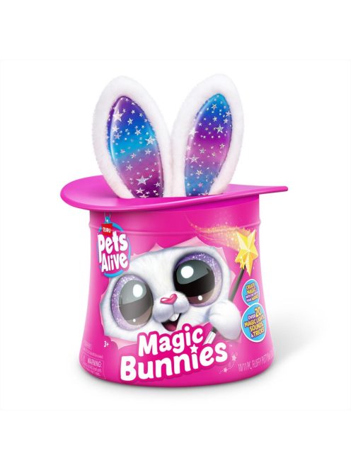 Pets Alive Magic Bunny meglepetés nyuszi bűvészkalapban, 1 db - többféle