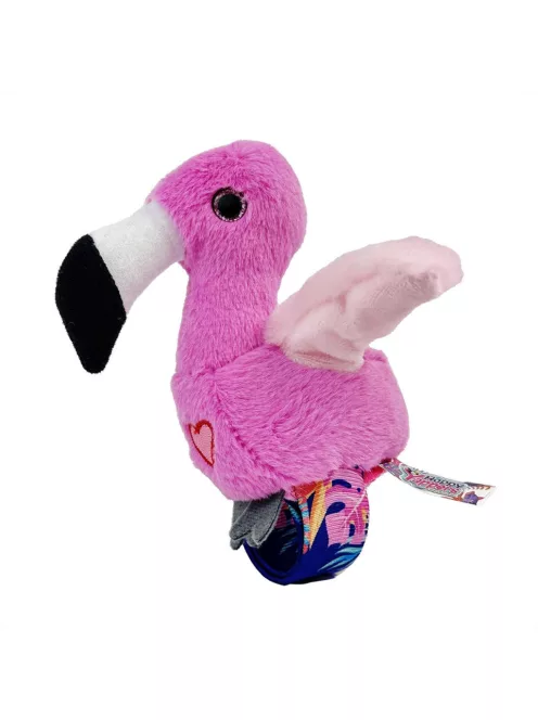 Happy Yappers interaktív plüss - flamingó