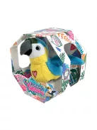 Happy Yappers interaktív plüss - kék arapapagáj