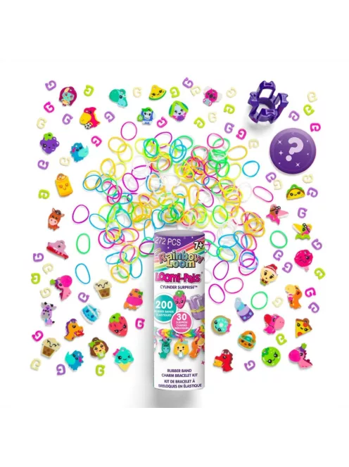 Rainbow Loom Lomi-Pals, Cylinder Surprise charmok