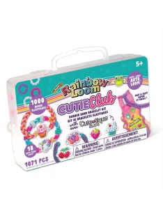   Rainbow Loom Auto Loom Cutie Club gumikarkötő készítő szett