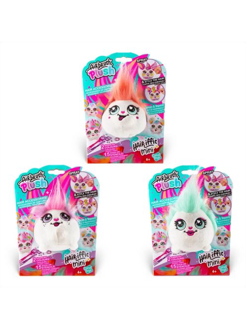 Airbrush Plush színezhező állatok - Hairific mini - többféle
