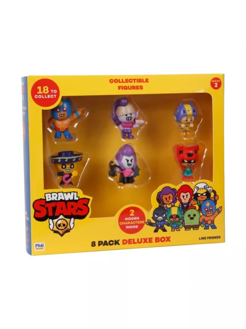 Brawl Stars mini figurák, 8 darab, 2. sorozat - többféle