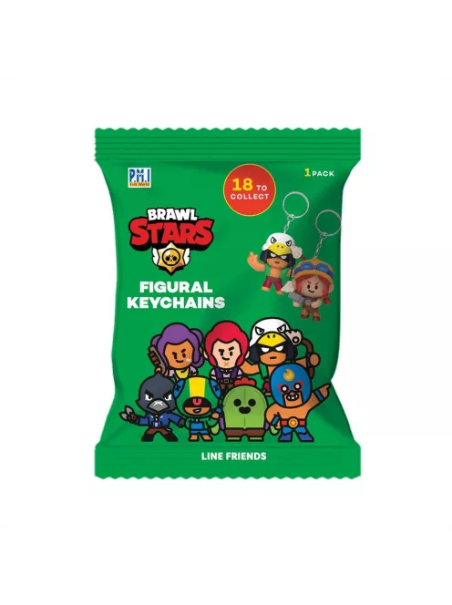 Brawl Stars meglepetés kulcstartó figura