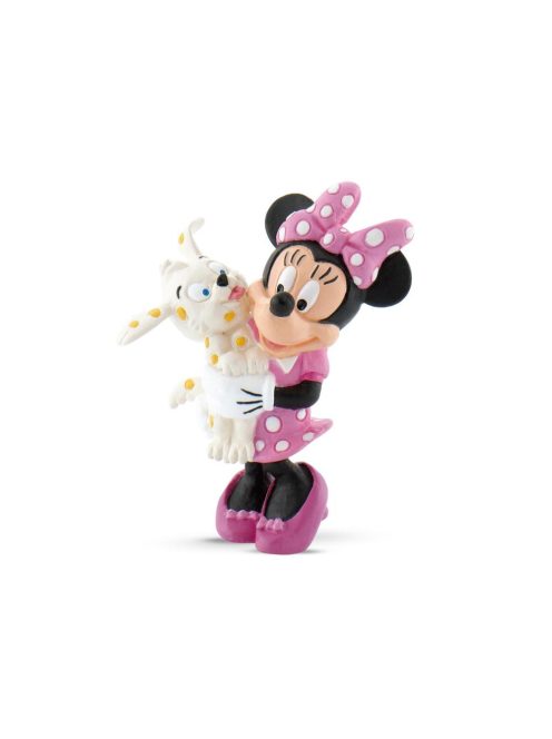 Bullyland 15329 Disney - Mickey egér játszótere: Minnie kiskutyával