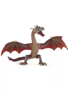 Bullyland 75591 Repülő sárkány, vörös-barna