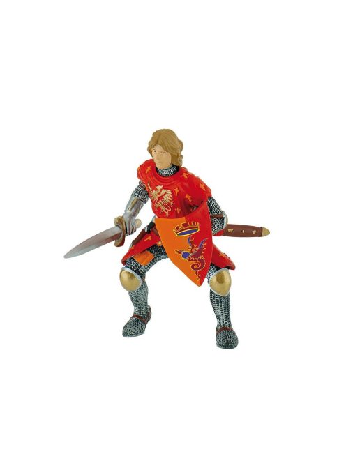 Bullyland 80786 Herceg piros fegyverzettel