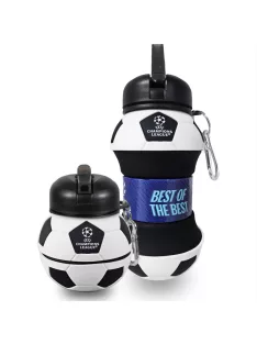   Hy-Pro Összecsukható, labda formájú UCL kulacs, Bajnokok Ligája - 550 ml