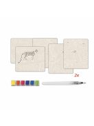 Sycomore Artissimo akvarell kép készítés - dzsungel