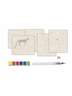 Sycomore Artissimo akvarell kép készítés - dzsungel