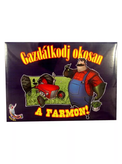 Gazdálkodj okosan a Farmon! társasjáték
