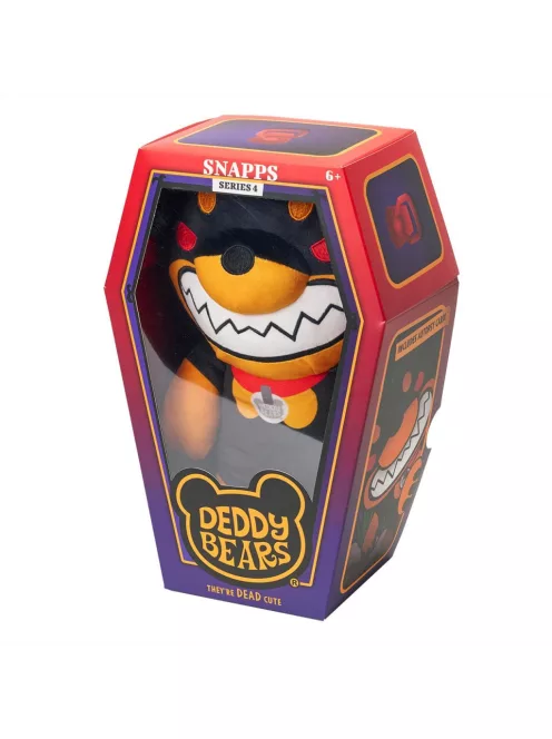 Deddy Bear Hank plüss koporsóban, 4. sorozat, 30 cm-es - Snappers