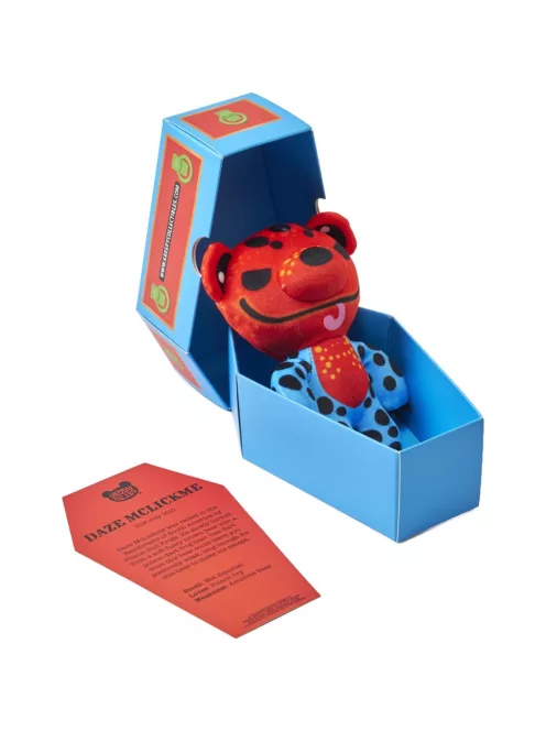 Deddy Bears plüss koporsóban, 5. sorozat, 15 cm-es - Daze Mclick