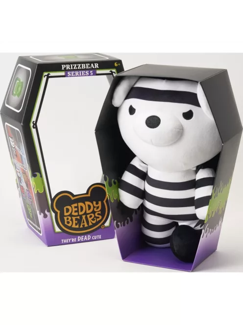 Deddy Bears plüss koporsóban, 5. sorozat, 30 cm-es - Prizzbear