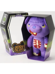 Deddy Bears plüss koporsóban, 5. sorozat, 30 cm-es - Virus