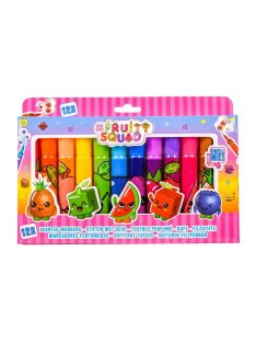 Canenco FruitySquad Illatos hegyes végű filctollak, 12 db