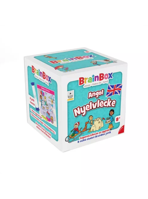 BrainBox Angol nyelvlecke társasjáték - új kiadás