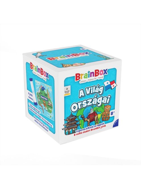BrainBox A világ országai társasjáték - új kiadás