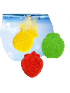 Craze Inkee Vegán fürdőbomba forma - gyümölcsös 3db-os