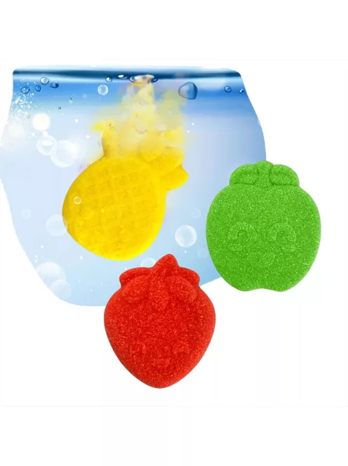 Craze Inkee Vegán fürdőbomba forma - gyümölcsös 3db-os