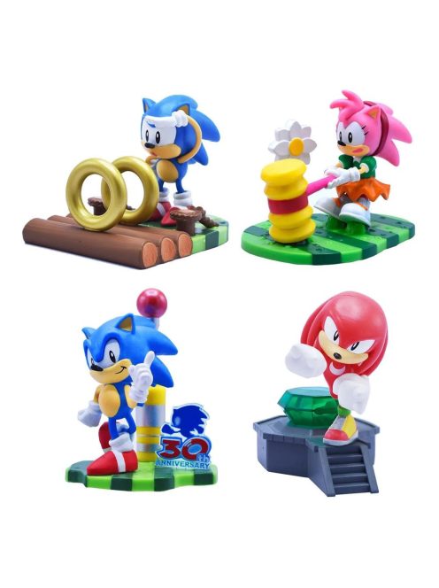 Sonic meglepetés figura összeépíthető jelenettel