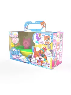   Washy Friends Color Reveal Pancsoló cicusok káddal és 5 kiegészítővel - Szörmi
