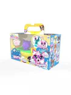   Washy Friends Color Reveal Pancsoló cicusok káddal és 5 kiegészítővel - Pinki
