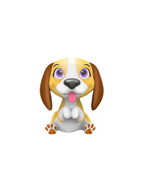 Washy Friends Color Reveal Pancsoló kutyusok káddal és 5 kiegészítővel - Beagle