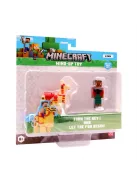 Minecraft 3D figura felhúzható állattal, 2. sorozat - többféle