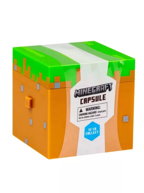 Minecraft meglepetés kapszula figurákkal, 7 cm