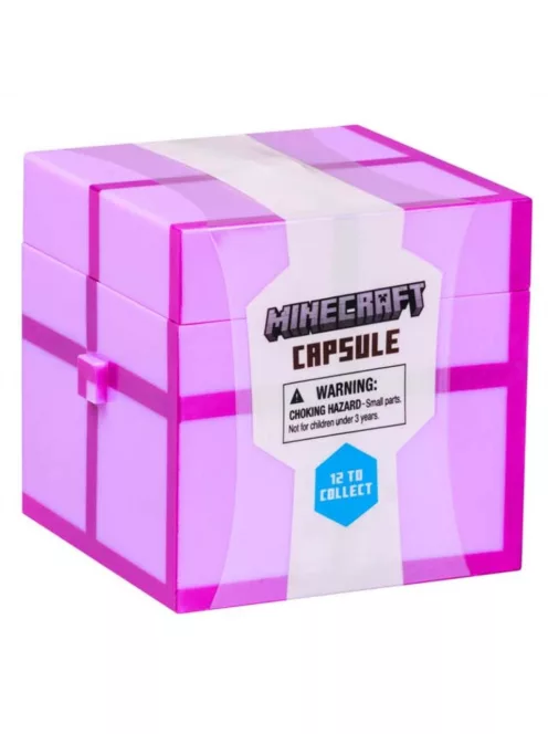 Minecraft meglepetés kapszula figurákkal, 7 cm