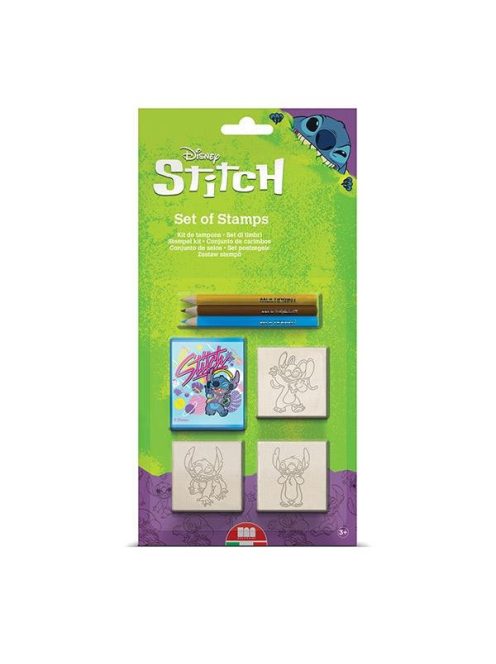 Stitch bélyegzőszett