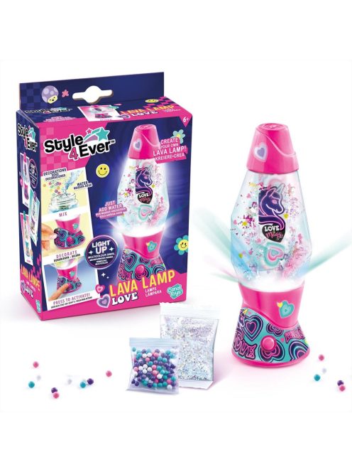 Style 4 Ever Csináld magad mini láva lámpa – 3 féle