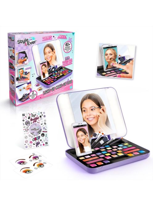 Style 4 Ever Sminktáska LED fényekkel