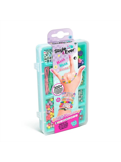 Style 4 Ever Boho bartságkarkötő-készítő mini készlet
