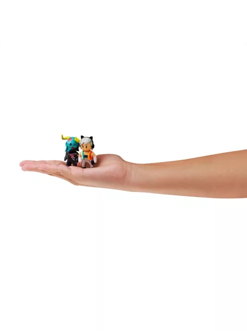 Stumble Guys mini figura sapkában, 3. sorozat - többféle