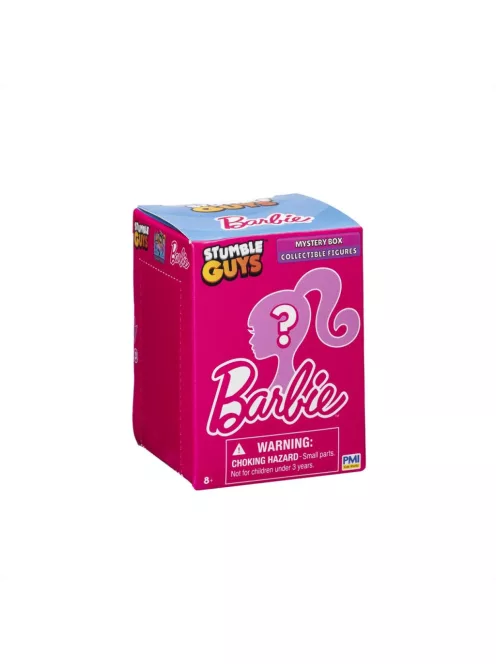 Stumble Guys x Barbie meglepetés mini figura dobozban - 12 féle