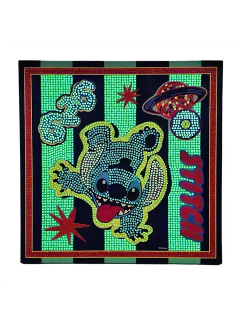 Canenco Sötétben világító gyémántfestmény vásznon - Stitch