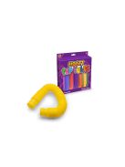 Fidget Pop Tubes hajlítható csövek, 8 darabos csomag