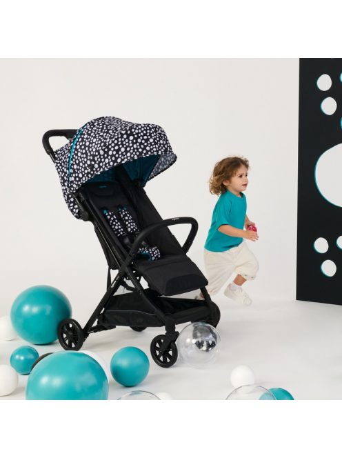 Inglesina Új Quid2 Polka Dot Black sport babakocsi