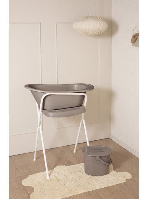 Bébé-Jou Click fém állvány kádra 98 cm - Chalk Brown/Farm Friends